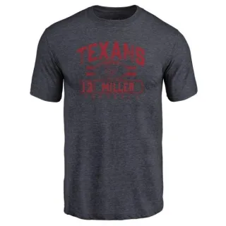 Braxton Miller Houston Texans Flanker Tri-Blend T-Shirt - Navy