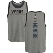 Brayden McNabb Vegas Golden Knights Backer Tri-Blend Tank - Heathered Gray