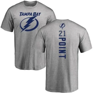 Brayden Point Tampa Bay Lightning Backer T-Shirt - Ash