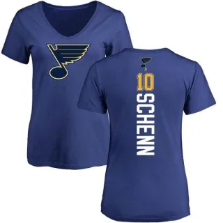 Brayden Schenn Women's St. Louis Blues Backer T-Shirt - Blue