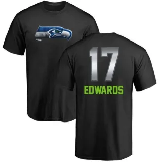 Braylon Edwards Seattle Seahawks Midnight Mascot T-Shirt - Black