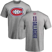 Brendan Gallagher Montreal Canadiens Backer T-Shirt - Ash