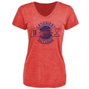 Brendan Gallagher Women's Montreal Canadiens Insignia Tri-Blend T-Shirt - Red