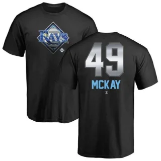 Brendan McKay Tampa Bay Rays Midnight Mascot T-Shirt - Black