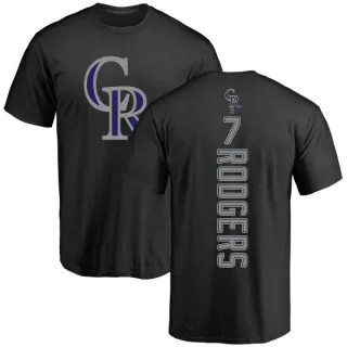 Brendan Rodgers Colorado Rockies Backer T-Shirt - Black