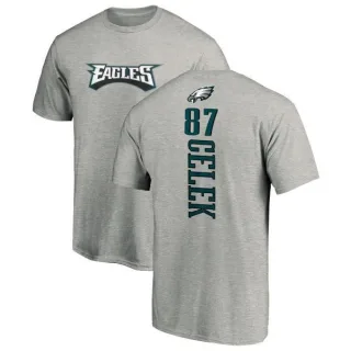 Brent Celek Philadelphia Eagles Backer T-Shirt - Ash