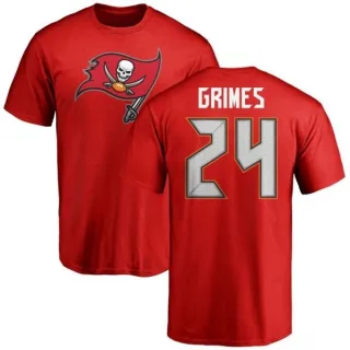 Brent Grimes Tampa Bay Buccaneers Name & Number Logo T-Shirt - Red