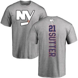 Brent Sutter New York Islanders Backer T-Shirt - Ash