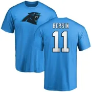 Brenton Bersin Carolina Panthers Name & Number Logo T-Shirt - Blue