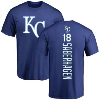 Bret Saberhagen Kansas City Royals Backer T-Shirt - Royal