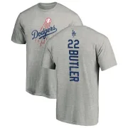 Brett Butler Los Angeles Dodgers Backer T-Shirt - Ash