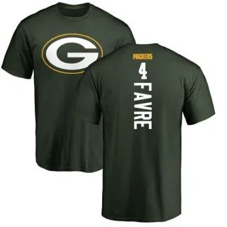 Brett Favre Green Bay Packers Backer T-Shirt - Green