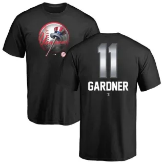 Brett Gardner New York Yankees Midnight Mascot T-Shirt - Black