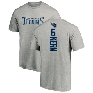 Brett Kern Tennessee Titans Backer T-Shirt - Ash