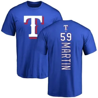 Brett Martin Texas Rangers Backer T-Shirt - Royal