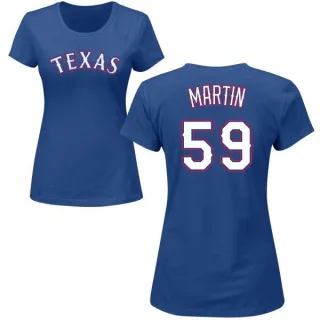 Brett Martin Women's Texas Rangers Name & Number T-Shirt - Royal