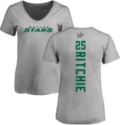 Brett Ritchie Women's Dallas Stars Backer T-Shirt - Ash