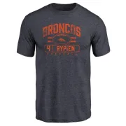 Brett Rypien Denver Broncos Flanker Tri-Blend T-Shirt - Navy