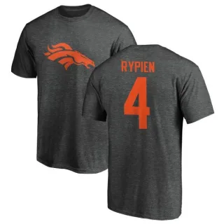 Brett Rypien Denver Broncos One Color T-Shirt - Ash