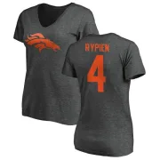 Brett Rypien Women's Denver Broncos One Color T-Shirt - Ash