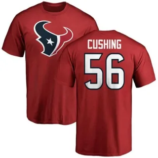 Brian Cushing Houston Texans Name & Number Logo T-Shirt - Red