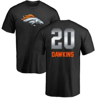 Brian Dawkins Denver Broncos Midnight Mascot T-Shirt - Black