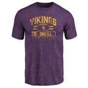 Brian O'Neill Minnesota Vikings Flanker Tri-Blend T-Shirt - Purple