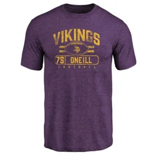 Brian O'Neill Minnesota Vikings Flanker Tri-Blend T-Shirt - Purple