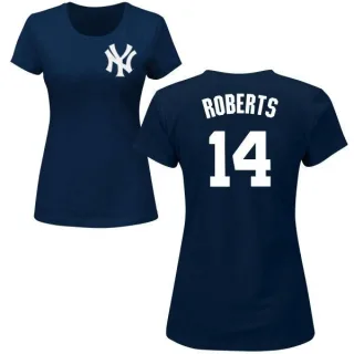 Brian Roberts Women's New York Yankees Name & Number T-Shirt - Navy