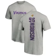 Brian Robison Minnesota Vikings Backer T-Shirt - Ash