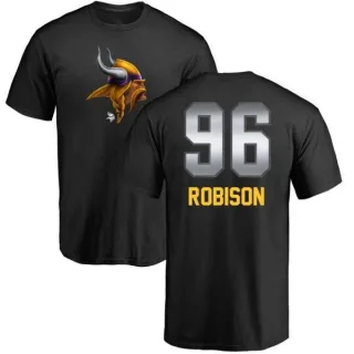 Brian Robison Minnesota Vikings Midnight Mascot T-Shirt - Black