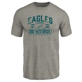 Brian Westbrook Philadelphia Eagles Flanker Tri-Blend T-Shirt - Gray