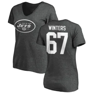 Brian Winters Women's New York Jets One Color T-Shirt - Ash