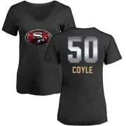 Brock Coyle Women's San Francisco 49ers Midnight Mascot T-Shirt - Black