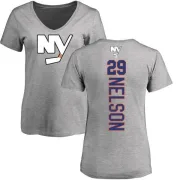 Brock Nelson Women's New York Islanders Backer T-Shirt - Ash