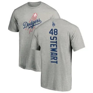 Brock Stewart Los Angeles Dodgers Backer T-Shirt - Ash