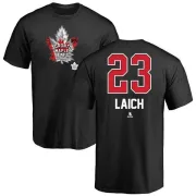 Brooks Laich Toronto Maple Leafs Name and Number Banner Wave T-Shirt - Black