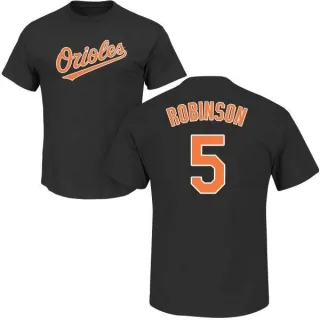Brooks Robinson Baltimore Orioles Name & Number T-Shirt - Black