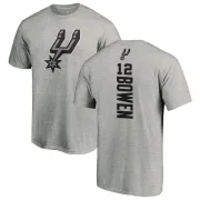 Bruce Bowen San Antonio Spurs Ash Backer T-Shirt