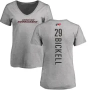 Bryan Bickell Women's Carolina Hurricanes Backer T-Shirt - Ash