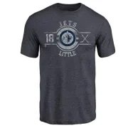 Bryan Little Winnipeg Jets Insignia Tri-Blend T-Shirt - Navy