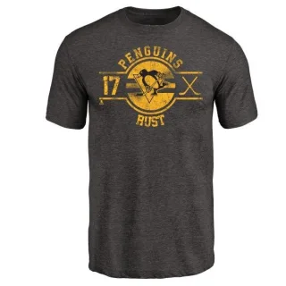 Bryan Rust Pittsburgh Penguins Insignia Tri-Blend T-Shirt - Black