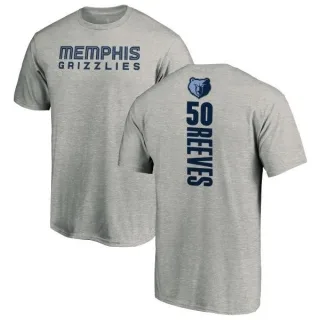 Bryant Reeves Memphis Grizzlies Ash Backer T-Shirt