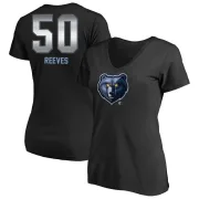 Bryant Reeves Women's Memphis Grizzlies Black Midnight Mascot T-Shirt