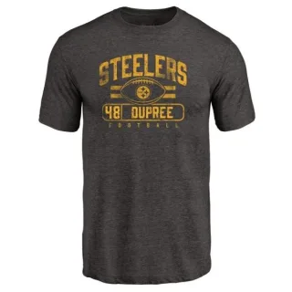 Bud Dupree Pittsburgh Steelers Flanker Tri-Blend T-Shirt - Black