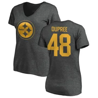 Bud Dupree Women's Pittsburgh Steelers One Color T-Shirt - Ash