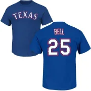 Buddy Bell Texas Rangers Name & Number T-Shirt - Royal