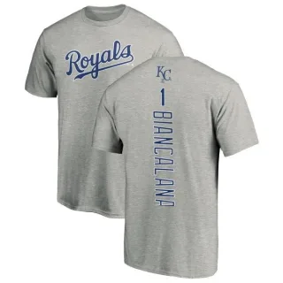 Buddy Biancalana Kansas City Royals Backer T-Shirt - Ash