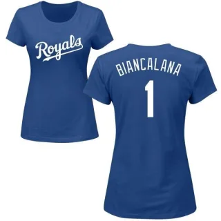 Buddy Biancalana Women's Kansas City Royals Name & Number T-Shirt - Royal