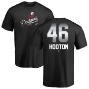 Burt Hooton Los Angeles Dodgers Midnight Mascot T-Shirt - Black